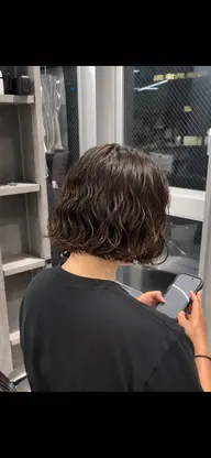 レディースカット＋パーマ＋ケアトリートメント【ボブ、肩上スタイル🌱】