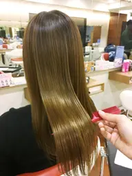 カット+縮毛矯正+トリートメント
