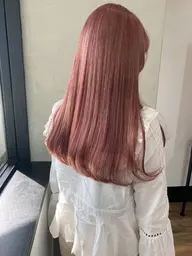 【ミニモ学割クーポン🎀】小顔カット+艶カラー+7種トリートメント付き
