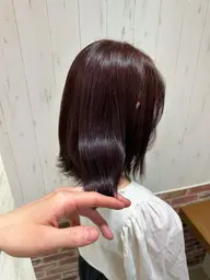 【ミニモ学割人気暖色カラー🍂】うる艶カラー🌟+プチケアトリートメント☁️