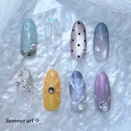 【hand】夏デザイン2本アートコース(オフあり)🌊💕
