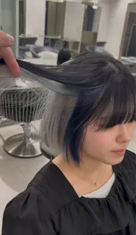 【やってみたかったカラーに🍀】ブリーチデザインなんでも🙆‍♂️＋カット＋3STEPトリートメント