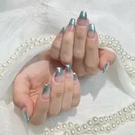 🔰口コミ記入必須【Jr.】HAND⭐️オフなし⭐️チップ長さ出し+ワンカラーorラメグラ