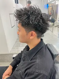 【メンズカット+ツイストパーマ+内部補修トリートメント】✂︎