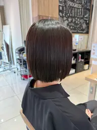 🗝️カット+ナチュラル美髪ストレート+トリートメント