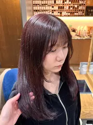 カラー(透明感・艶カラー)＋TOKIOトリートメント