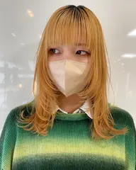 🔗デザインカット+1 stepトリートメント🔗ウルフカット・レイヤーカット・ショートカットもお任せ⚔️