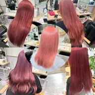 🎀暖色ヘアカラー🎀トリートメント付き🌙(ブリーチあり)