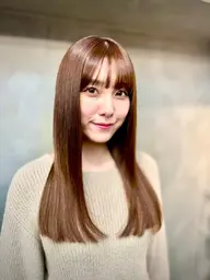 💡シングル艶カラー+TOKIOトリートメント+ケアカット✂️【シェルパ処理付き】