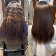 [ハイダメージ毛対応✨フルコース]美髪矯正×カラー×髪質改善トリートメント×メンテナンスカット付き