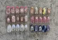【ハンド】ジェルネイル・オリジナル定額ネイル💜⋆͛〈オフ込み〉