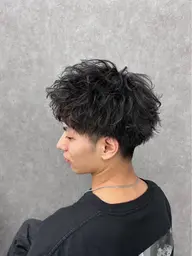 【メンズ限定】 骨格矯正ハイクオリティカット+眉カット