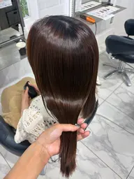 《癖をしっかり抑えたい方におすすめ》縮毛矯正のみ ロング料金+1100円 カット+4400円