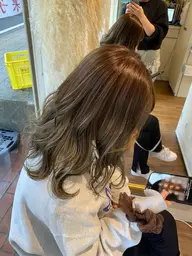 【オススメNo.1】カット＋カラー+5stepトリートメント(ロング料金別)