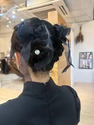 【イベント前に♡】 顔周りカット➕ヘアセット ¥4000