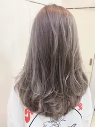 ✨メンテナンスカット＋ワンカラー✨【透明感カラー　赤み消しカラー　暖色カラーオリーブベージュ　グレージュ　ミルクティー】