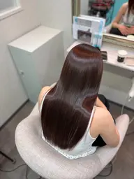 🌿ケアカラー＋プレミアム髪質改善🌿
