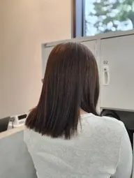 縮毛矯正×メンテナンスカット« Hair straightening×MaintenanceCut»