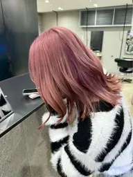 (U24)ケアブリーチ+カラー+トリートメント⭐️