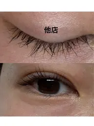 【他店失敗チリチリダメージが気になる方】まつ毛パーマ