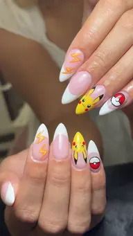 10本長さ出しフレンチネイル