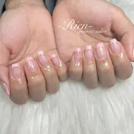 〖Handオフ無し〗美フォルムフレンチ(ベースなし)