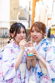 【夏祭りにオススメ🍧】浴衣着付＋オーダーヘアセット