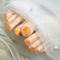 【他店オフあり】フットマグネットネイル