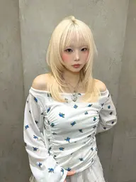 毎週土曜日20時00分限定🦋無料レディースカットモデル・ミディアムグラ⚠️詳細をお読みいただいてからご予約ください