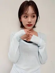 ご褒美メニュー✨骨格補正小顔カット+プレミアムケアカラー+3stepトリートメント