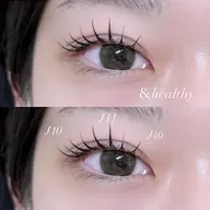 ✧&healthy+フラットラッシュ✧ 【 80本6500円 or 100本7000円 】《 LED + 1000円 》