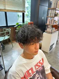 【初めての方、平日限定クーポン】カット×シャドウパーマ