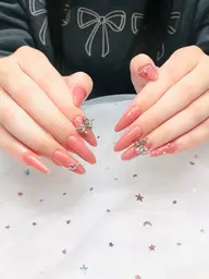 💐長さ出し　ワンカラー　🍀ソフトジェルオフ込み