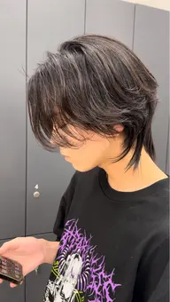🔥【動き×立体感】カット+ハイライト+パーマ+髪質改善トリートメント(aujua)✨