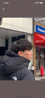 メンズカット✂︎+ シャドウ.波巻きパーマ！　　【6月限定！】※撮影協力頂ける方のみ
