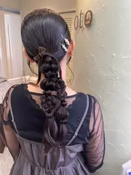 🎀結婚式、推し活🎀お呼ばれヘアセット🩰🤍