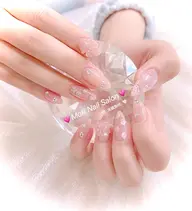 [トレンドネイル]💛🧡🤎スカルプ持ちサンプル「ADVANCE」／ロングフリ−デザイン「オフ込み」