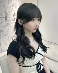 前髪縮毛＋前髪&顔まわりカット