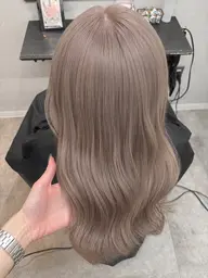 🍋🟩1ケアブリーチ+カラー🍧