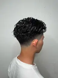 💈初回限定💈カット+パーマ+2STEPトリートメント(メンズパーマ/スパイラル/ツイストスパイラル/イージーパーマ)