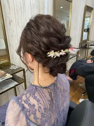 【✨ミニモ限定価格✨】結婚式・パーティヘア　セット　4400円