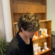『メンズ様🧢』カット+パーマ ボリューム・くせ毛お悩みの方に