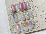 【オフあり】初回ソフトジェルオフ無料人気No1 定額トレンドデザイン Hand Gel 平日¥6300/土日祝¥6800