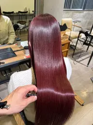 【髪質改善】✨💝美髪矯正💝✨縮毛矯正+VEENA SPA+3STEPトリートメント ¥18100