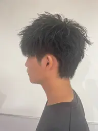 【men's】⭐︎デザインカット＋マイクロバブル＋earthオリジナルワックスプレゼント✨