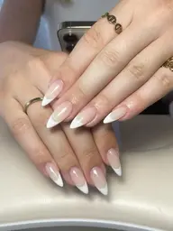 【モデル様募集】10本長さだし+フレンチネイル@新人スタッフが担当