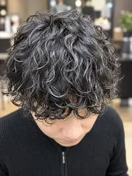 ハード波巻きパーマ