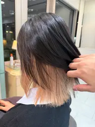 インナーカラブリーチ+オンカラー+ケラスターゼトリートメント付き‼️