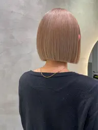 艶々ダブルカラー💛ブリーチ+オンカラー