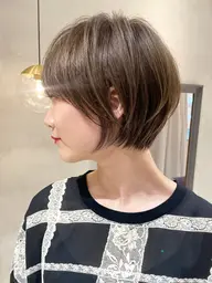 ブリーチなし透明感Wカラー☘️🍏似合わせカット+【日本3大TR】🫧🫧TOKIO5ステップトリートメント🫧🫧